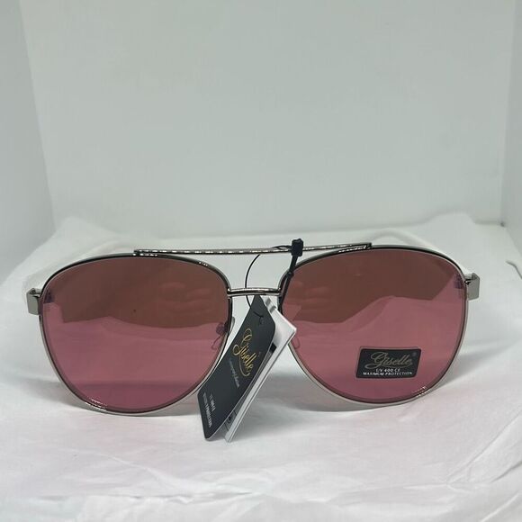 Giselle Aviator Women’s Mirrored Sunglasses - Picture 3 of 3